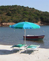 private beach