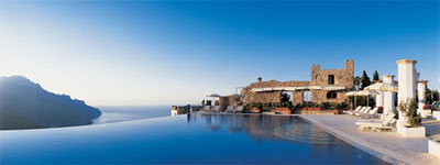 luxury hotel on the Amalfi coast
