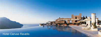 luxury hotel on the Amalfi coast