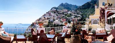 luxury hotel on the Amalfi coast