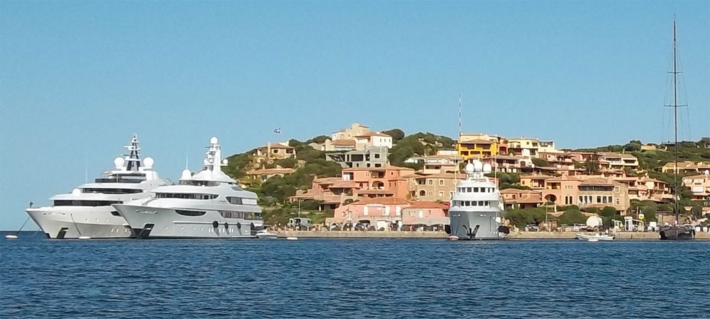 Porto Cervo yachts