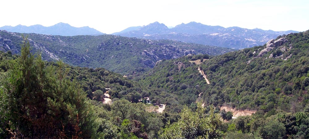 Sardinia mountains